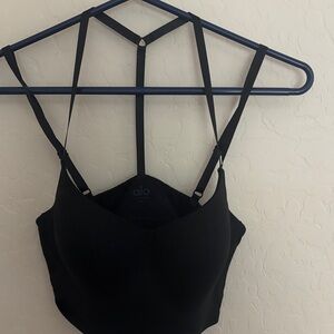 ALO Yoga Black Multi-Strap Bralette